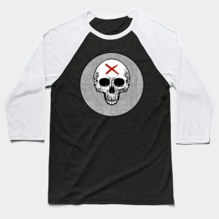 Skull X Shirt Baseball T-Shirt